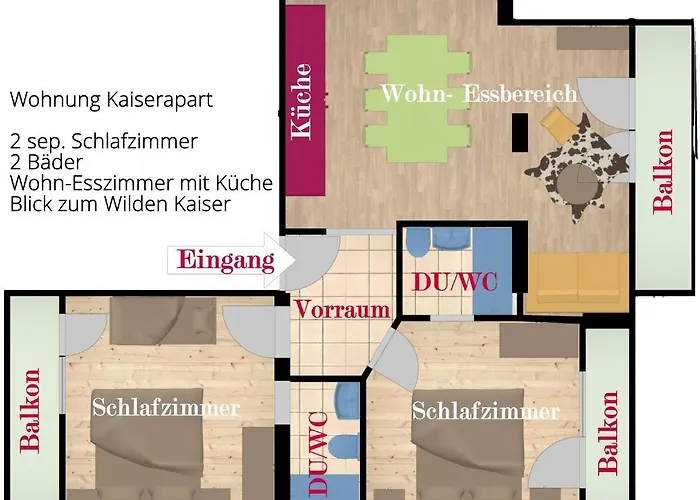 Kaiserapart Zentrum Apartmán