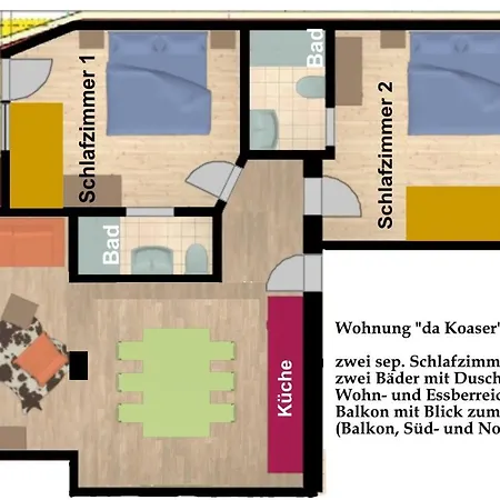 דירה Kaiserapart Zentrum אלמאו
