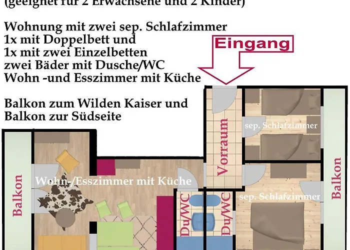 Kaiserapart Zentrum *