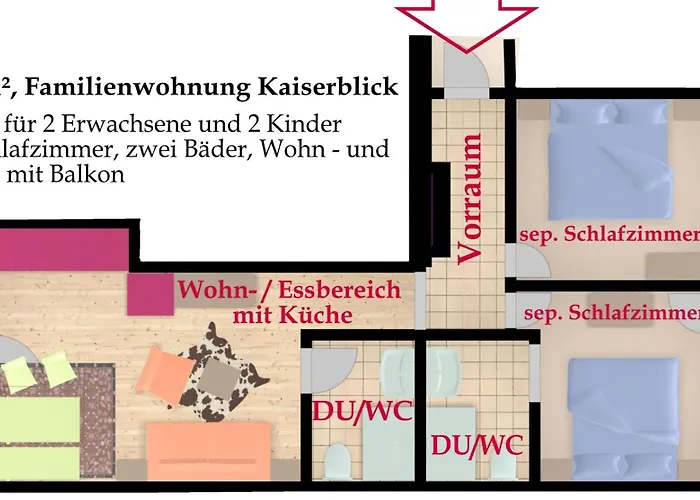 شقة Kaiserapart Zentrum